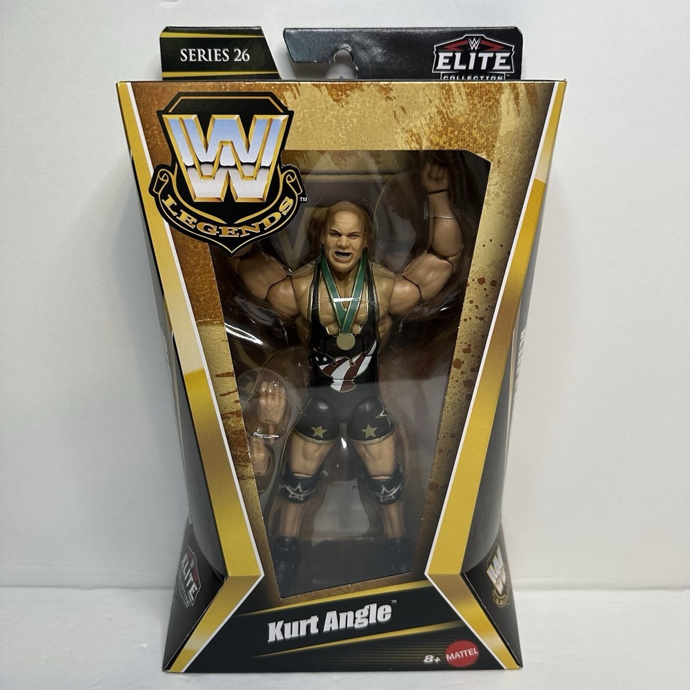 WWE Kurt Angle Elite Collection Legends 6" Figure Series 26 Mattel